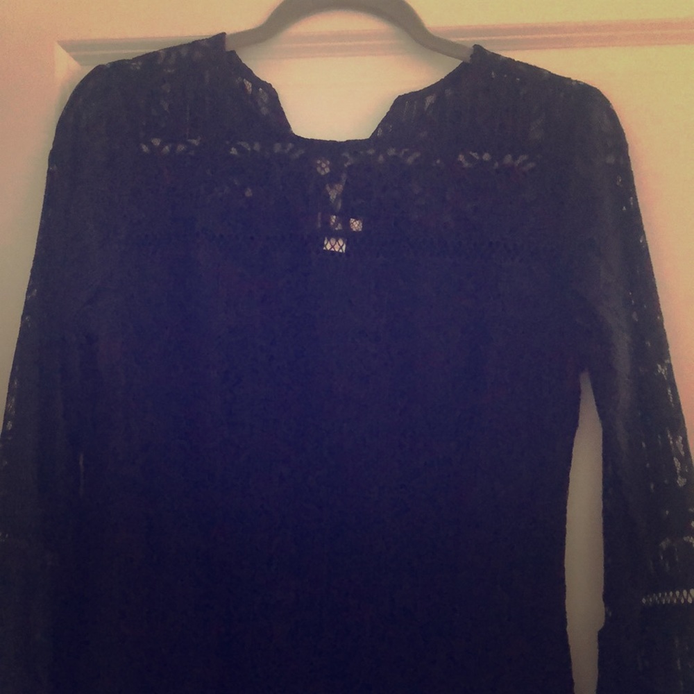 Above the knee black dress